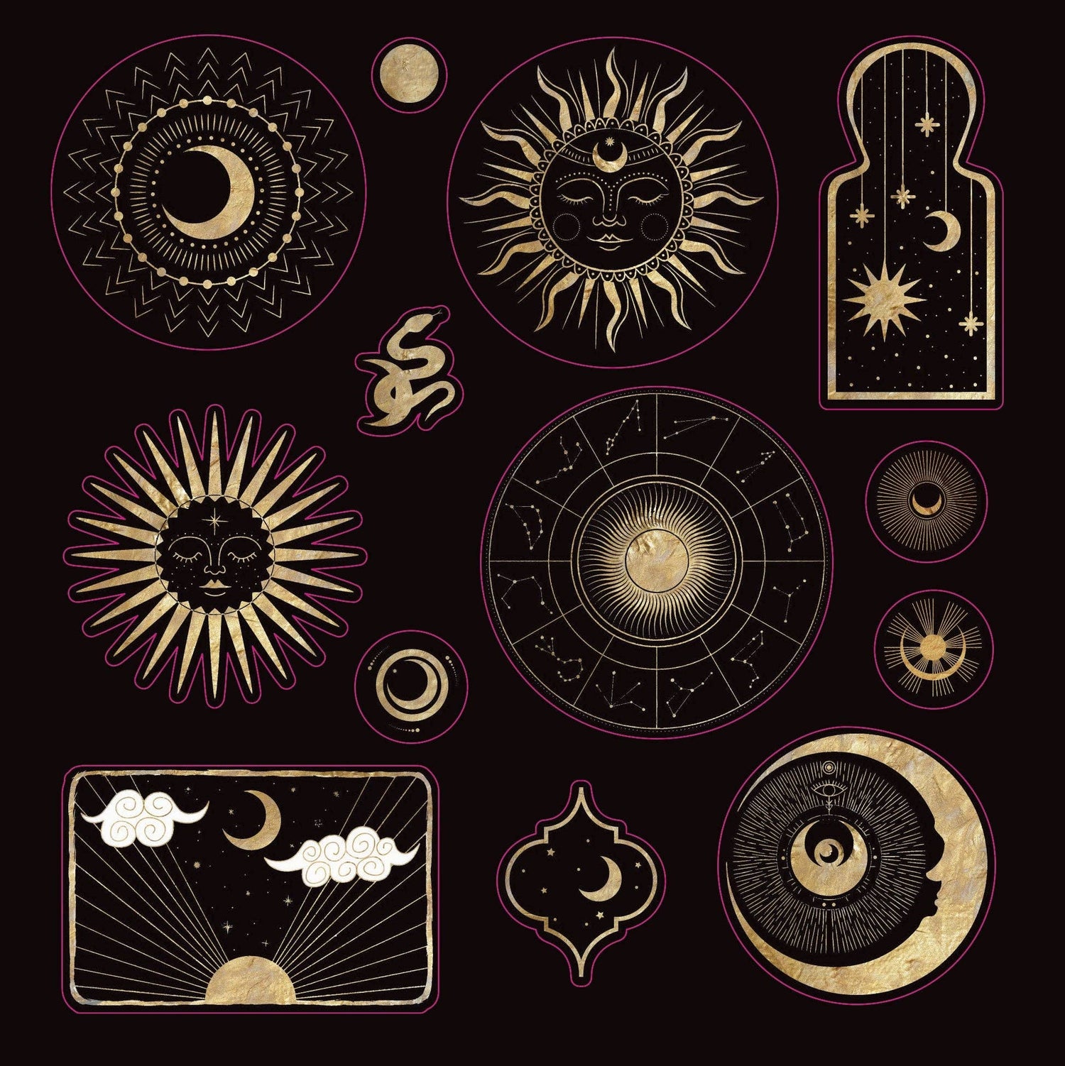 Peter Pauper CELESTIAL WONDERS Sticker Book