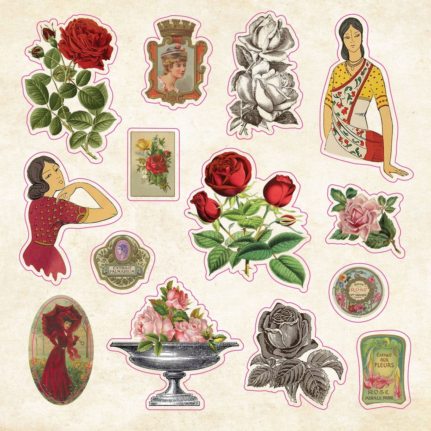 Peter Pauper The Sticker Book of CURIOSITIES