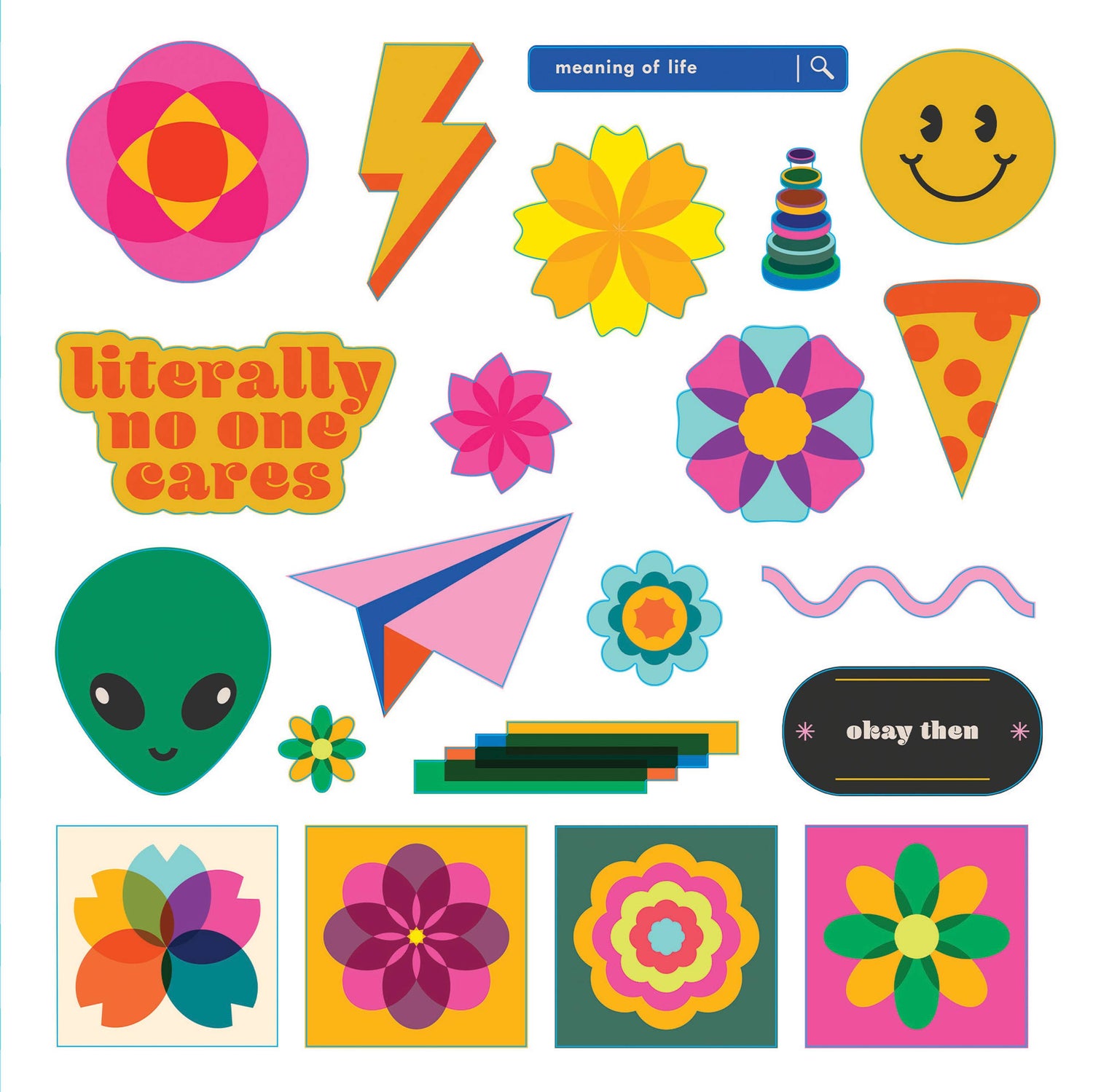 Peter Pauper ANOTHER REALLY GREAT STICKER BOOK 1300pc