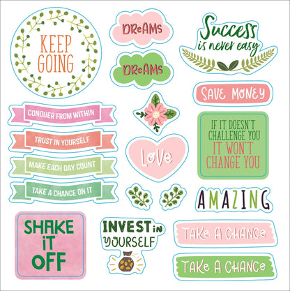 Peter Pauper WHATEVER YOU SAY! A Words and Phrases Sticker Book