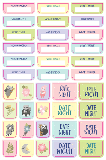 Peter Pauper Planner Stickers PREGNANCY BABY Essentials