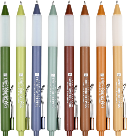 Peter Pauper Gel Pens EARTH TONE Journaling