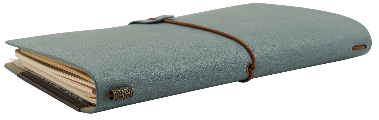 Peter Pauper VOYAGER LIGHT BLUE Travel Journal Notebook