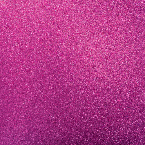 Kaisercraft Glitter Cardstock MAGENTA 12"X12" Sheet