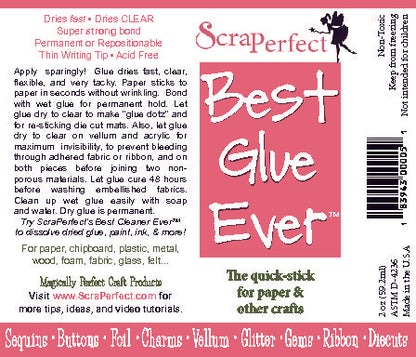 ScrapPerfect Best Glue Ever Scrapbook Adhesive 2oz Scrapbooksrus