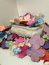 400pc Large BAG OF HYDRANGEA FLOWERS 3 Sizes Embellishment Scrapbooksrus