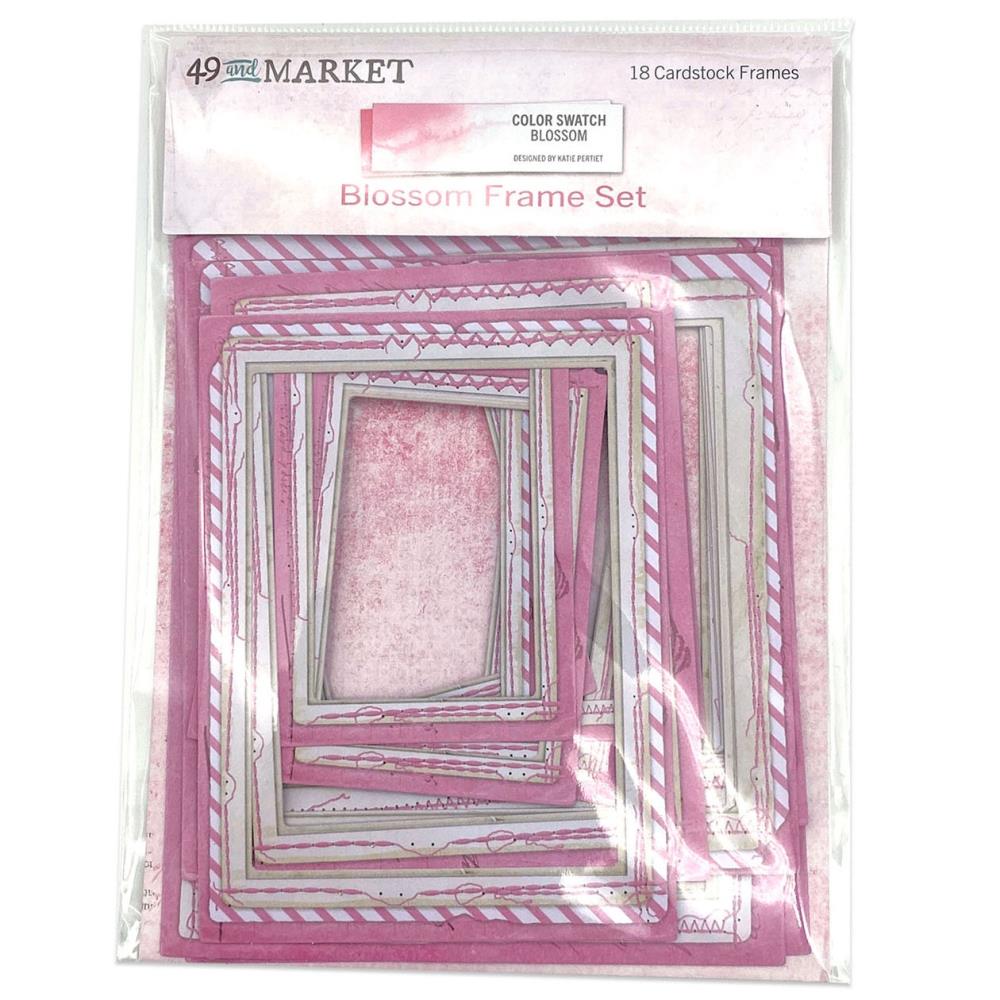 49 and Market Color Swatch BLOSSOM FRAME SET 18pc