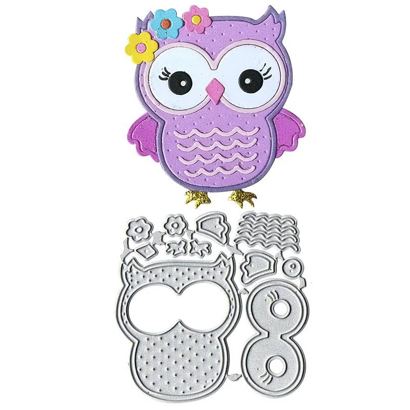 Die Cut OWL Custom Craft Dies 11pc