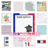 Scrapbook Customs FRANCE ADVENTURE KIT Papers and Stickers 13pc