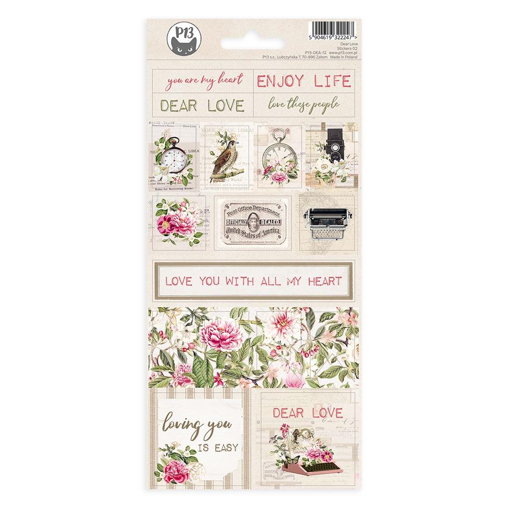 P13 DEAR LOVE Stickers