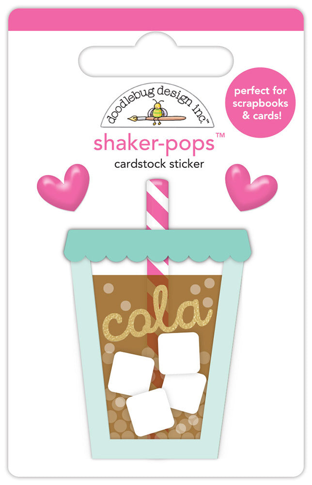 Doodlebug SODA SWEET Shaker-Pops 3D Stickers