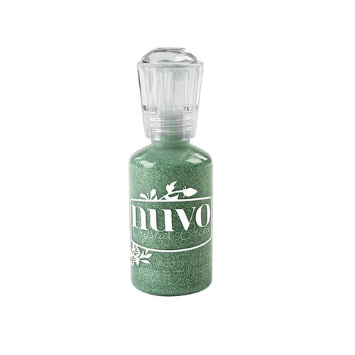 Nuvo Glitter Drops SUNLIT MEADOW 3D Enamel Dots 1oz