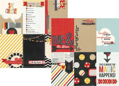 Simple Stories SAY CHEESE Scrapbook Paper Kit 7pc