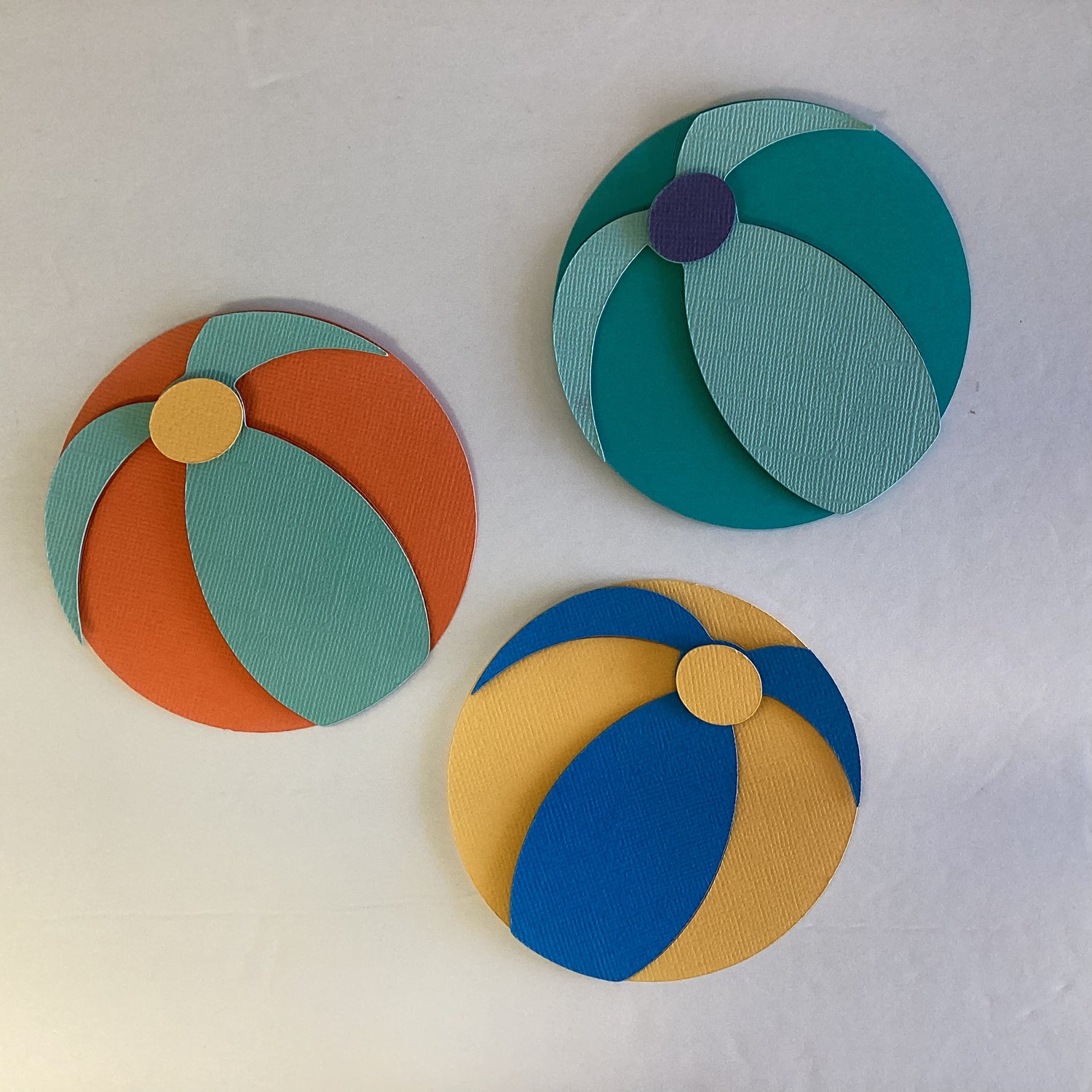 BEACH BALL Die Cuts 1pc