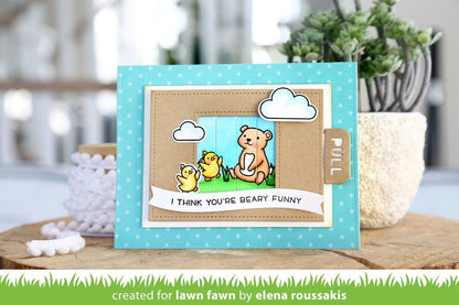 Lawn Fawn BUTTERFLY KISSES Clear Stamps 4&quot;X6&quot; Scrapbooksrus