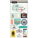 Italy ROME MEMORIES KIT Papers and Stickers 12pc