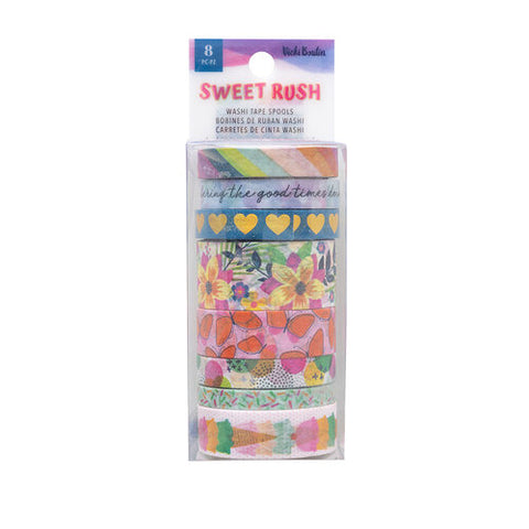 Vicki Boutin SWEET RUSH Washi Tape 8pc