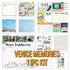 Italy VENICE MEMORIES KIT Papers and Stickers 11pc