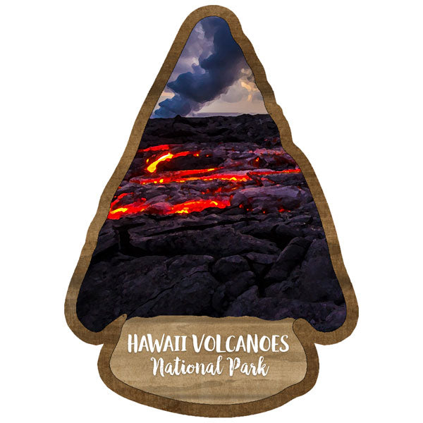 National Park HAWAII VOLCANOES KIT Paper &amp; Stickers 4pc