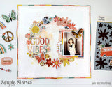 Simple Stories BOHO SUNSHINE Foam Stickers 34pc