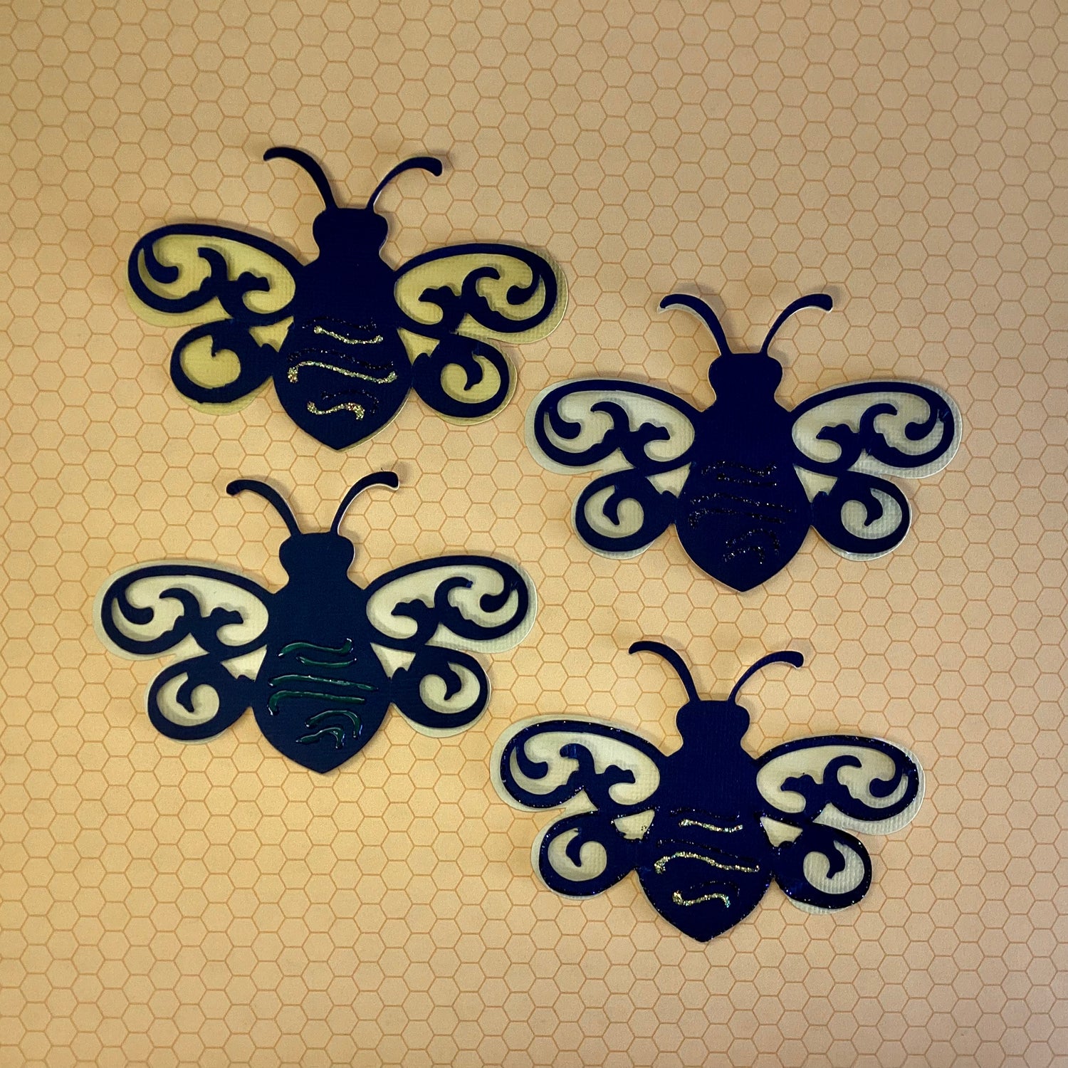 BEE 3D Scrapbook Die Cut Embellishment