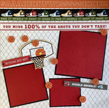 Bella Blvd Basketball 12"X12 Scrapbook Page Kit
