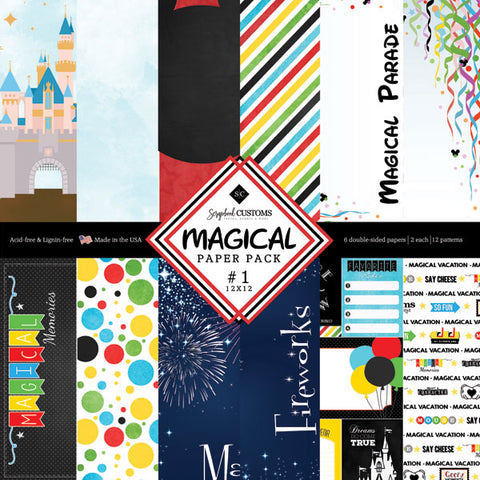 Echo Park MAGICAL ADVENTURE 12x12 Disney Scrapbook Collection Kit –  Scrapbooksrus