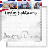 LONDON ENGLAND MEMORIES KIT Papers and Stickers 6pc