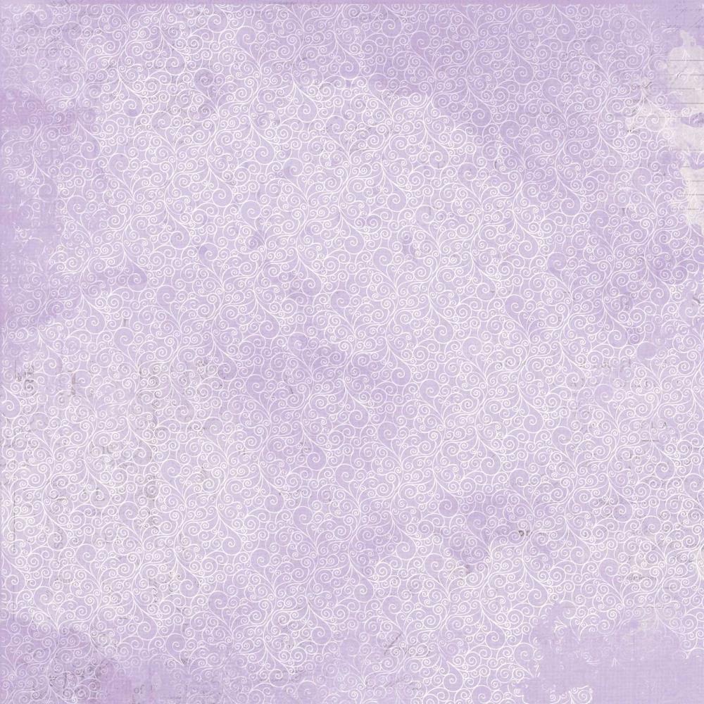 49 and Market COLOR SWATCH LAVENDER 12x12 Scrapbook Collection Paper Pack