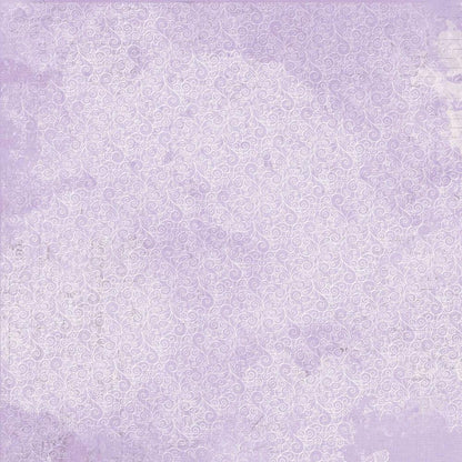 49 and Market COLOR SWATCH LAVENDER 12x12 Scrapbook Collection Paper Pack