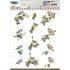 Precious Marieke BIRDS & BERRIES 3D Push Out Sheet 15pc