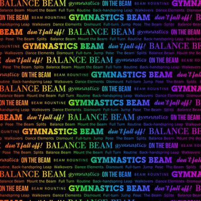 Neon Sports GYMNASTICS KIT 12&quot;X12&quot; Scrapbook Paper 12 Sheets
