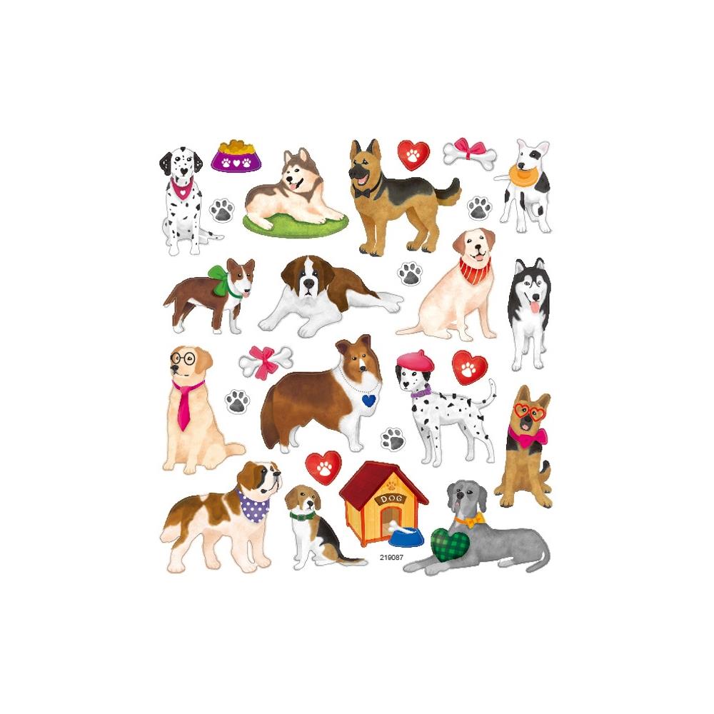 Sticker King DOG &amp; HEARTS Stickers 27pc