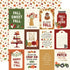 Echo Park I Love Fall 3X4 JOURNALING CARDS 12"x12" Scrapbook Paper