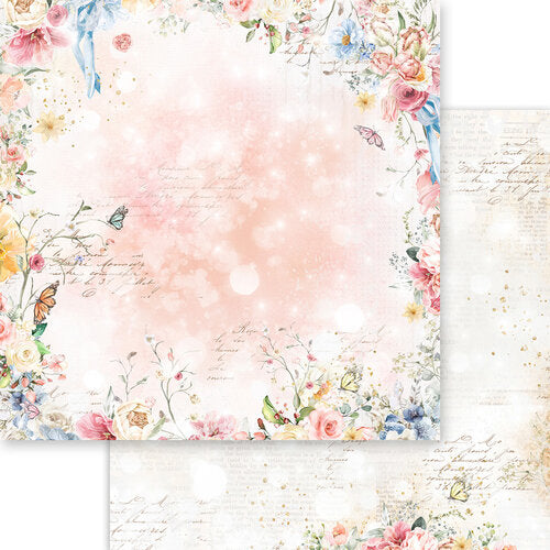 Asuka Studio DUSTY ROSE 12”X12” Scrapbook Paper Pack