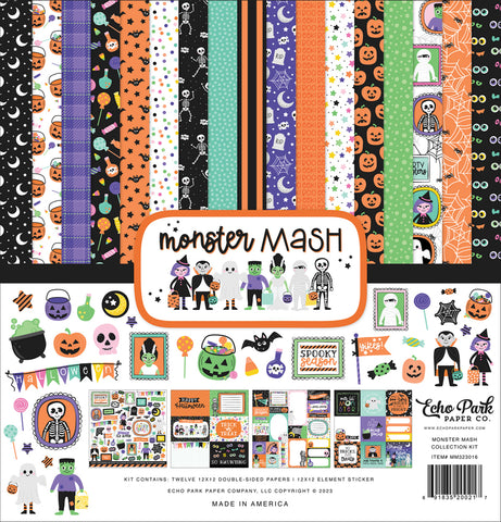 Echo Park MONSTER MASH 12"x12" Scrapbook Collection Kit