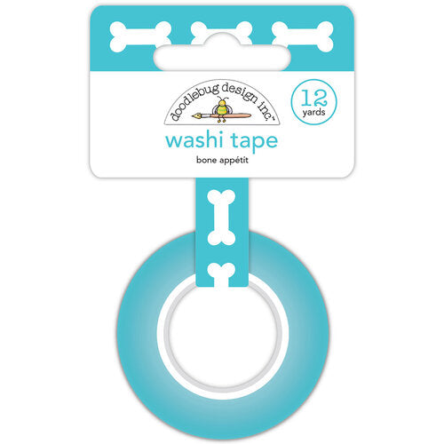 Doodlebug Doggone Cute BONE APPETIT Washi Tape 15mm 12yards