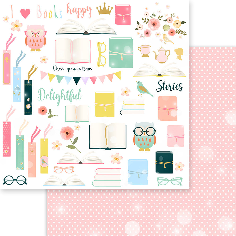 Memory Place BOOK LOVER 12x12 Collection Pack