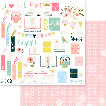 Memory Place BOOK LOVER 12x12 Collection Pack