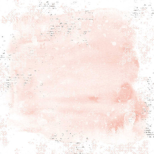 49 and Market Vintage Artistry TRANQUILITY COLORED FOUNDATION 2 12"X12" Scrapbook Paper