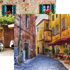 Reminisce Italy OLD TOWN 12X12 Scrapbook Paper