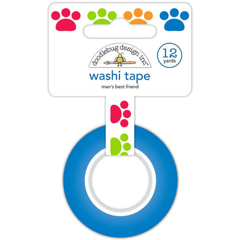 Doodlebug Doggone Cute MAN’S BEST FRIEND Washi Tape 15mm 12yards