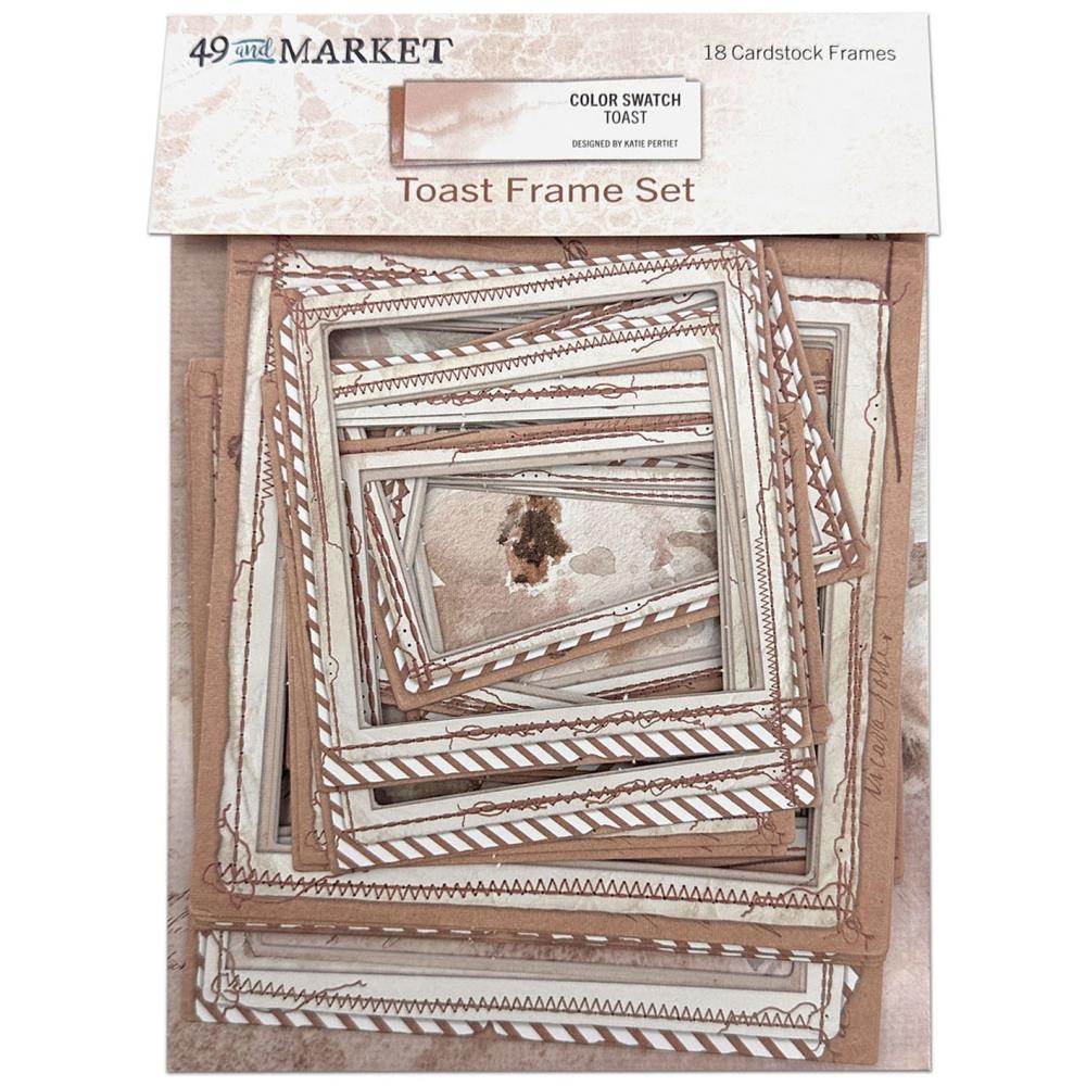 49 and Market Color Swatch TOAST FRAME SET 18pc