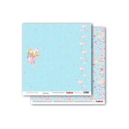 Scrapberry’s SWEET MOMENTS 12&quot;X12&quot; Scrapbook Paper Kit 7pc