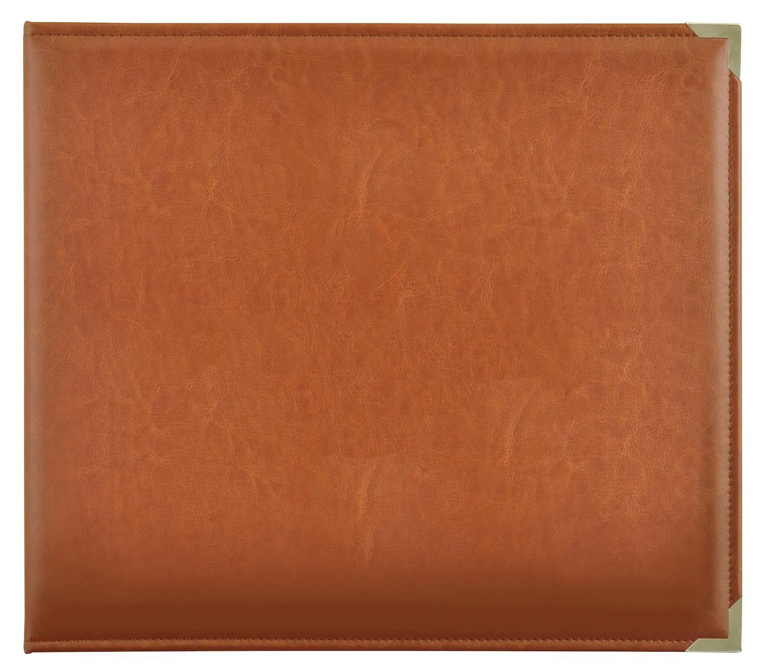 Kaisercraft PU LEATHER TAN 12”X12” D-Ring Scrapbook Album