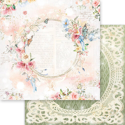 Asuka Studio DUSTY ROSE 12”X12” Scrapbook Paper Pack Scrapbooksrus Store