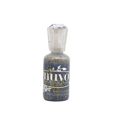 Nuvo Glitter Drops GOLD DUST 3D Enamel Dots 1oz