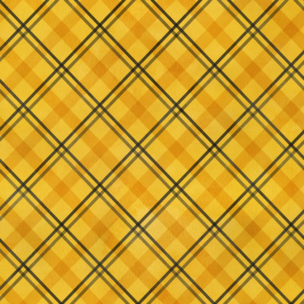 Scrapbook Customs YELLOW &amp; BLACK 12&quot;X12” Paper Pack Harry Potter