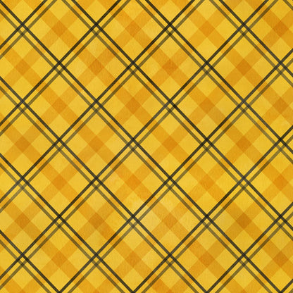 Scrapbook Customs YELLOW &amp; BLACK 12&quot;X12” Paper Pack Harry Potter