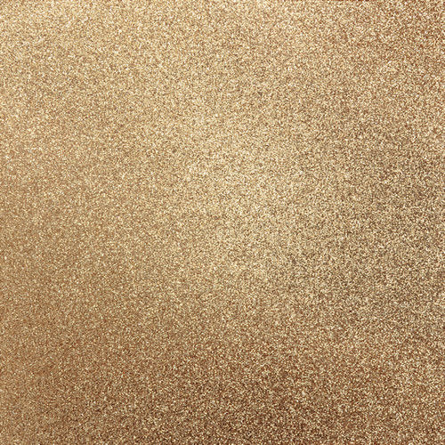 Kaisercraft Glitter Cardstock BRONZE 12&quot;X12&quot; Sheet